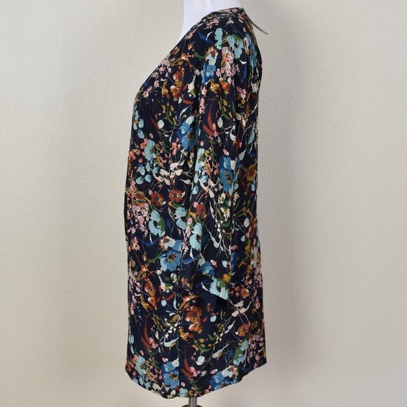 Michael Stars Floral Kimono Top - Picture 6 of 7